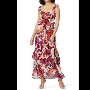 NWOT MISA Los Angeles Kiana Maxi Dress Size M